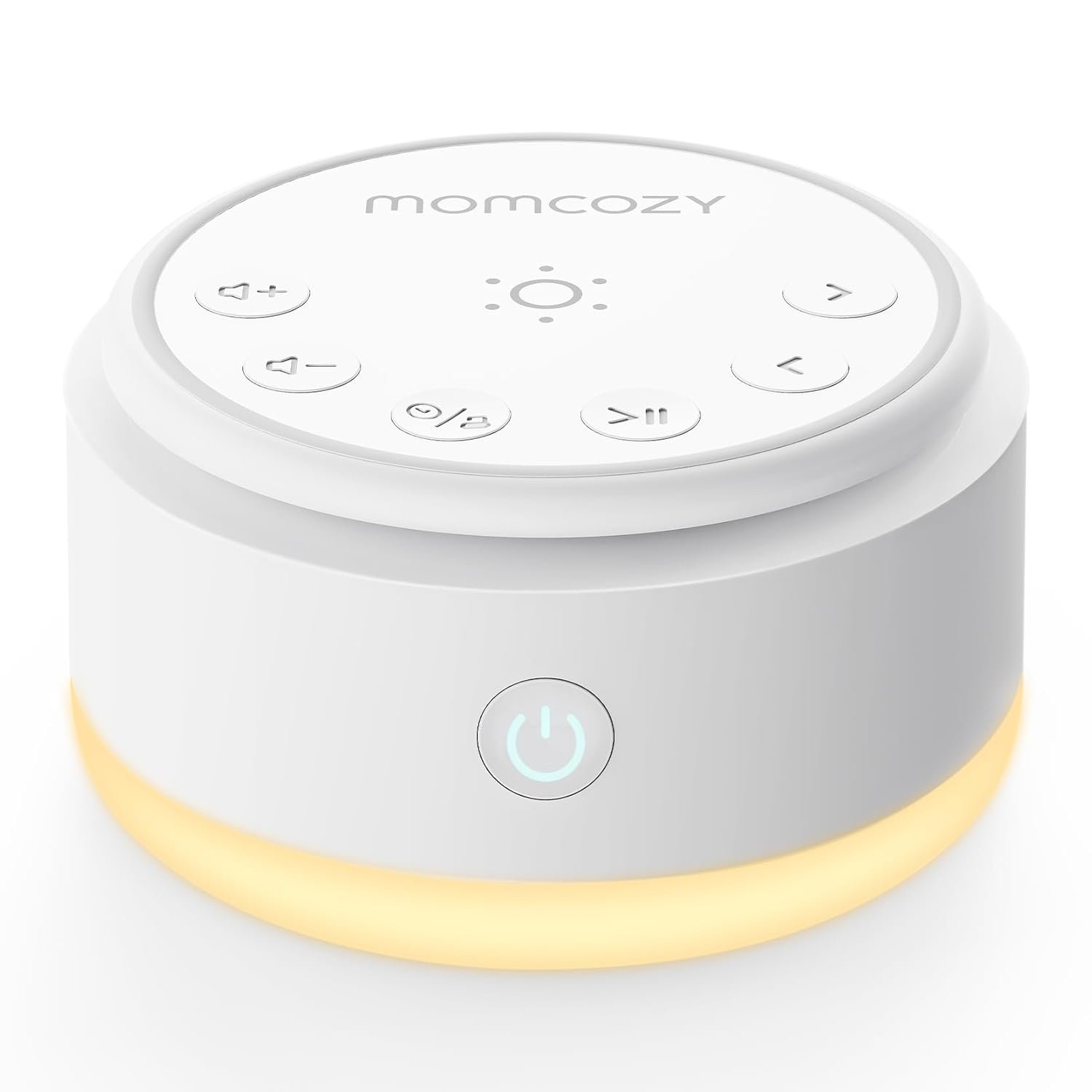 Momcozy Sound Machine for Baby-20 Soothing Sounds & Touch Warm Light Portable White Noise for Kids & Adults for Sleeping Timer and Memory | Ideal Travel Companion & Nursery Must-Have