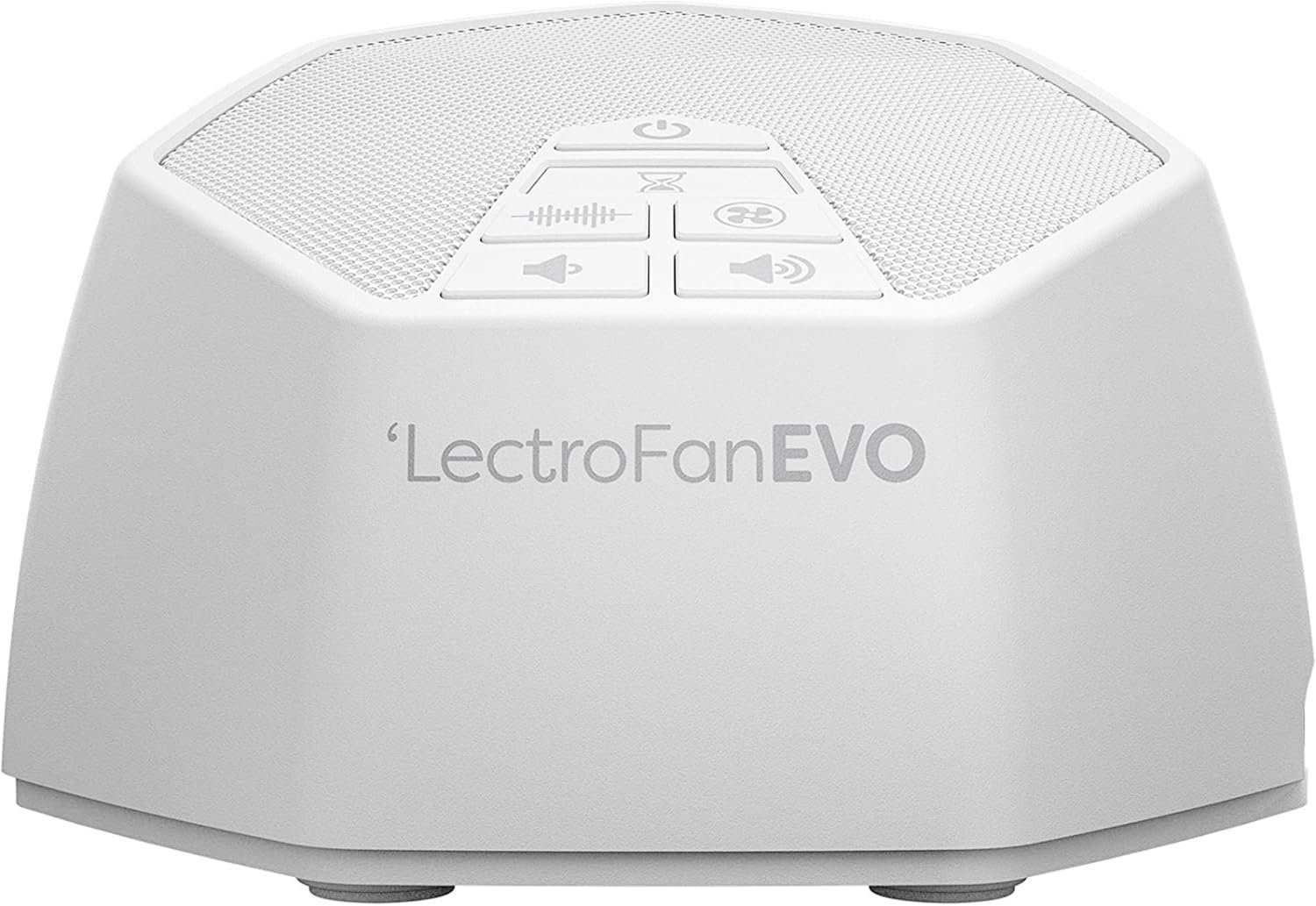 Adaptive Sound Technologies LectroFan EVO White Noise Machine – Compact Sleep Sound Machine for Bedroom, Travel, Study & More – 22 Non-Looping Fan, Ocean Noise Variations – White