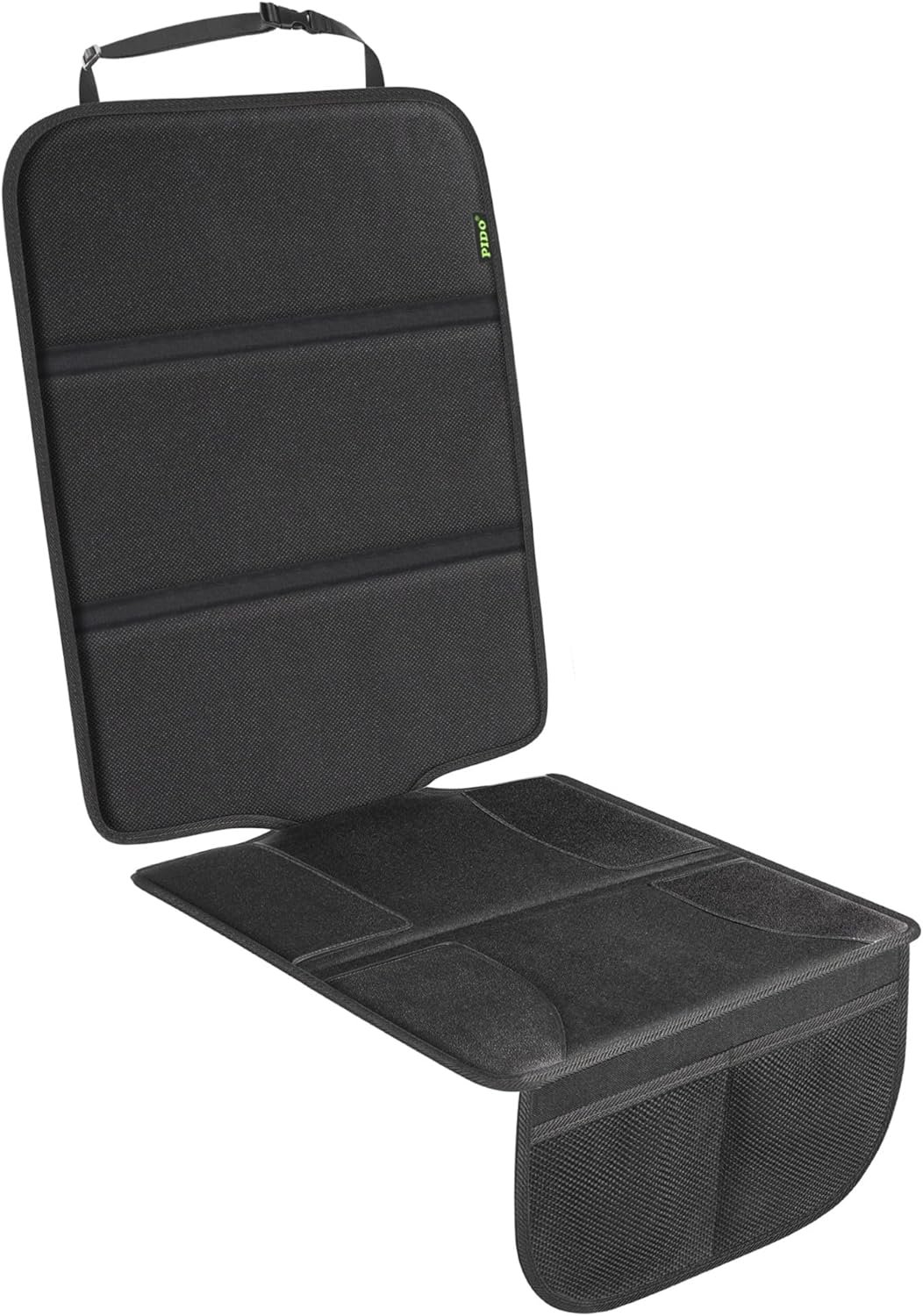 PIDO Car Seat Protector Under Baby Car Seat with Thick Padding, Carseat Pads Cover Mat for Kids, Waterproof Material and Non-Slip Base – Universal Fit for Leather and Fabric Upholstery