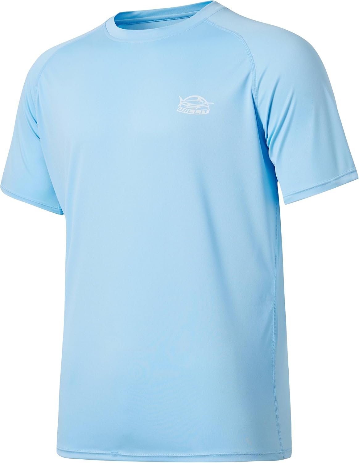 Willit Men’s Rashguard Swim Shirt Short Sleeve UPF 50+ Sun Protection SPF Quick Dry Water Shirt