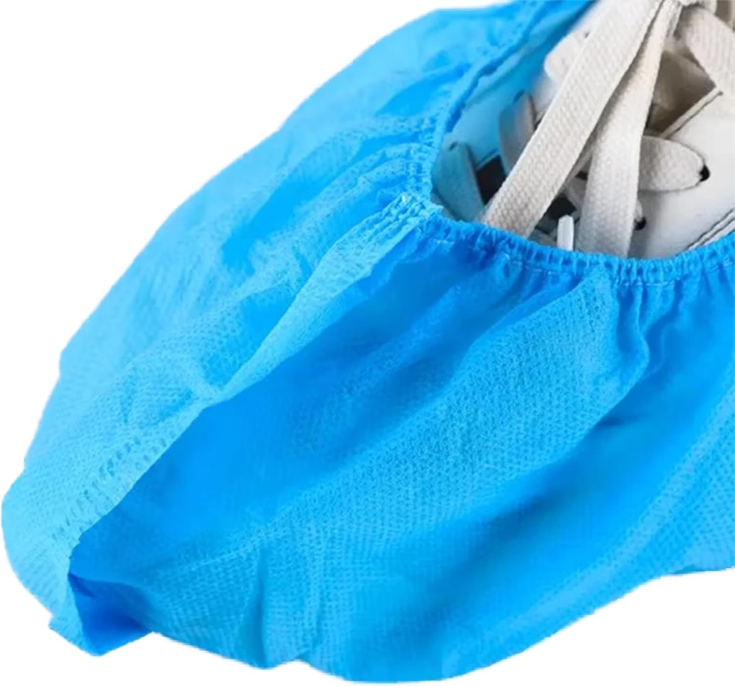 Polypropylene Shoe Covers, Machine Made, Disposable, 100 Count, Blue T111-50
