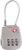 Pelican 1506 TSA Lock for Pelican Cases and Other Luggage and Suitcases (Gray)