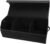 Car Organizers for Trunk for Suv Sedan, Leather Storage Box,Extra Large,Magnetic Lid,Collapsible and Adjustable, Collapsible Suede velvet， Black