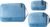 Eagle Creek Pack-It Reveal Cube Set – Packing Cubes for Compartmentalizing Luggage – Durable – Ultra-Lightweight – Water-Resistant – Easy Grab Zipper Pull – Mesh Windows – Blue Dawn – XS/S/M