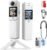 SJCAM C300 Vlogging Combo,4K Pocket Action Camera,7H Power,6-Axis Stabilization,Dual-Touch Screen 154° Wide FOV Video Camera for Photography Camcorders,Travel,Waterproof,Live Streaming,64G Card