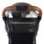 Itzy Ritzy Adjustable Stroller Caddy / Organizer – Stroller Organizer Bag Featuring Front Zippered Pocket, 2 Built-In Interior Pockets & Straps to Fit Nearly Any Model (Black with Gold Hardware)