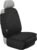Front Seat Cover with Side Flaps – Waterproof, Durable Captain Seat Protector for Dogs & Humans, Protects from Dirt, Fur, Scratches, Fits Cars, SUVs, Trucks, Minivans(1-Pack)
