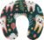 Premium Polyester Cervical Pillow for Car Travel – Cartoon Teeth Dental Art Supports The Head U Shape Pillow, Washable Cover