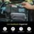 Luno Backseat Car Organizers – Travel Organizer for Road Trip Essentials w/iPad Holder, Snap-On Pouch, Bottle Slot & G-Hooks for Road Trip & Camping – Seat Protector & Organizer Fits All SUVs & Cars
