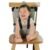 Foldable Portable High Chair for Babies & Toddlers – Compact Travel Harness Seat with Adjustable Straps, Safety Baby Travel Essential for 6 Months-3 Years Old