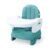 Ingenuity Deluxe Comfort Folding Baby Booster – Adjustable Height – Cushioned – Lightweight, Teal – 6M-3Y
