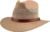 American Hat Makers Milan Firm Straw Fedora Hat | Premium Breathable Straw Hats for Travel, Beach, and Everyday Summer Wear