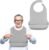 Adjustable Silicone Adult Bib, Washable Bib for Men & Women, Waterproof bib for Elderly with Crumb Catcher