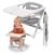 PrimoBaby SproutSeat Booster Seat for Kitchen Chair – Portable Folding Design, Travel Baby Beach Essentials, with 3-Point Safety Harness, Adjustable Tray, Dishwasher Safe Tray, Baby Floor Seat