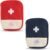 2 Packs Mini First Aid Kit, Empty First Aid Bag Mini Portable Medical Bag First Aid Pouch for Car Cycling Marathon Running Outdoor Camping Hiking Travel Emergency