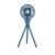 Nuby Oscillating Stroller Fan with Adjustable Legs – 3-Speed Portable Fan for Car Seats and Play Yards – Stroller Accessories – Summer Travel Essentials – Blue