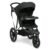 Delta Children Apollo Jogging Stroller – Shock Absorbing Frame with Large Canopy & Recline – Car Seat Compatible, Black