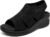 Women’s Comfortable Platform Walking Sandals With Memory Foam Open Toe Lightweight Breathable Soft Mesh Washable For Summer Travel Casual Beach Outdoor Sport