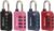 Master Lock 4691DWD TSA Approved Set Your Own Word Combination Lock,1 Pack, Colors May Vary