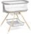 ANGELBLISS 3 in 1 Baby Bassinet, Rocking Bassinets Bedside Sleeper with Calming Motion, Portable Nest for Newborn Infant, Breathable Mesh (Grey)