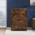 Shoe Cabinet with 2 Flip-Up Drawers, Adjustable Wooden Shoe Organizer with Shelf, Hidden Storage Cabinet for Entryway, Hallway, Living Room, Brown