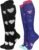 2Packs Compression Socks for Women – 15-20 mmHg Graduated Circulation Support for Nurses, Athletes and Travel