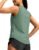 SANTINY Sleeveless Workout Tops for Women Breathable Lightweight Athletic Running Tank Tops Active Tennis Yoga Shirts