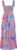 kinstell Women’s Summer Boho Spaghetti Strap Square Neck Ruffle Casual Flowy Long Dress Beach Swing Party Maxi Dress