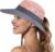 NPQQUAN Ponytail Sun Bucket Hats for Women Men Wide Brim UPF 50+ Fishing & Beach Hats