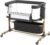 Baby Bassinet Bedside Sleeper,3-in-1 Rocking Bassinet for Baby with 6-Level Height Adjustable, 4 Wheels & Breathable Mesh Walls, Portable Bedside Crib with Mattress for Newborn