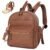 miss fong Small Diaper Bag Mini Diaper Bag Backpack Mini Backpack with 11 Pockets Baby Diaper Bag with Hand Sanitizer Holder, 2 Insulated Pockets