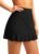 Soothfeel Women’s Swim Skirt with Pocket High Waisted Ruffle Tummy Control Tankini Swimsuit Bathing Suit Bottoms