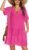 AI’MAGE Women’s Swimsuit Coverups Bikini Beach Swimwear Cover Up A-line Bathing Suit Cover Up Dress with Pockets