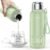 QIBOX Portable Bottle Warmer for Travel – 3Min Fast Heating of Breast Milk and Formula, 36W Fast Charge, 17 Ounces Large Capacity, Baby Bottle Warmer On The Go for Outdoor Airplane and Car