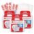 Johnson & Johnson First First Aid Kit Travel Size (Pack of 3 — First Aid Kit for Car, Office, Purse)