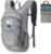 SKYSPER 15L/20L Foldable Hiking Backpack Lightweight Packable Travel Daypack with Chest Strap Small Folding Pack for Walking