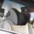 BEBAS Car Headrest Pillow, Memory Foam Neck Support Pillow for Cars – Ergonomically Designed for Long Drives, Travel & Commuting, Pain Relief with Removable & Washable Cover (Black, 1-Pack)
