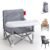 Tiny Marvels Portable 3-in-1 Baby Chair – Cozy Toddler Chair, Baby Seat with Tray, Booster Seat – Compact, Foldable, Safe with Child Safety Belt Carry Bag – Perfect for Travel & Family Time