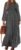 PRETTYGARDEN Women’s Fall Dresses 2025 Long Sleeve Flowy Casual Floral Maxi Dress Crew Neck Smocked Tiered Long Dress
