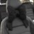 Cute Bow Car Headrest Pillow,Comfortable & Breathable Car Neck Pillows for Relief Neck Fatigue,Universal Head Rest Pillow for Cars Decoration as Birthday Gifts for Women,Girl (Black)