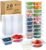 20 Sets Reusable Snack Containers With Lids, Double Compartment Snack Pack Containers, Portion Control, Meal Prep, Ideal For On-The-Go Mini Sauce Boxes & Lunchable Snack Packs For Kids