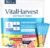 VitalHarvest 36 Sticks Electrolytes Powder Packets 6 Flavors Sugar Free Hydration Packets Electrolyte Liquid Daily IV Drink Mix with Lemon Lime, Watermelon, Orange, Raspberry, White Peach, Blueberry
