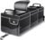 Trunk Organizer with Cooler, Collapsible Trunk Storage Container with Non Slip Bottom Strips, Large Multi-Compartment Waterproof Car Trunk Organizer Groceries for Vehicle Sedan, Suv, Truck,Van(Black)