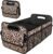 Deosk Trunk Organizer for SUV, Car Organizers and Storage with 6 Pocket, Car Accessories for Women/Men – Large, Leopard Print
