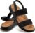 Aomigoct Womens Sandals Flats Dressy: Comfortable Open Toe Platform Sandals – Casual Walking Shoes for Summer