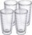 Homestead Choice 16oz Insulated Tumblers Plastic Keeps Drinks Cold & Hot, 4pack Double Walled Clear Insulated Drinking Glasses Cup, BPA-Free, Dishwasher Safe Reusable, Camping, Travel, Kitchen, Party