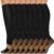 Copper Compression Socks 15-20 mmHg for Men & Women 8 Pairs – Circulation Support for Nurses, Travel, Running, Hiking, Soccer