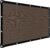 Sun Shade Cloth for Outdoor Patio,Pergola Shade Cover with Grommets Deck Shade Privacy Screen Balcony,90% UV Protection Shade Fabric Brown Sunshades for Garden Backyard Outdoor,Mocha-8x10FT