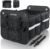HOTOR Trunk Organizer for SUV – Car Storage Box with Reflective Strips, Collapsible Car Organizer with Large Capacity, Essential Car Accessories for Truck, Van & Sedan, Black, 22.1″ x 13.0″ x 12.0″