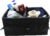 FH Group E-Z Travel™ Collapsible Multi-Compartment Car Trunk Organizer, Cargo Storage Organizer for Cars, SUVs, and Trucks Gray